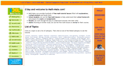 Desktop Screenshot of math-mate.com